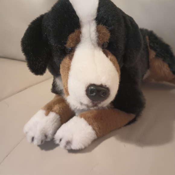 Vintage E & J Classic Collection Bernese Mountain Dog Stuffed Plush M/L - Picture 2 of 16